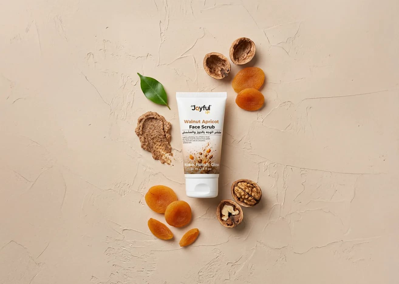 Walnut Apricot Face Scrub