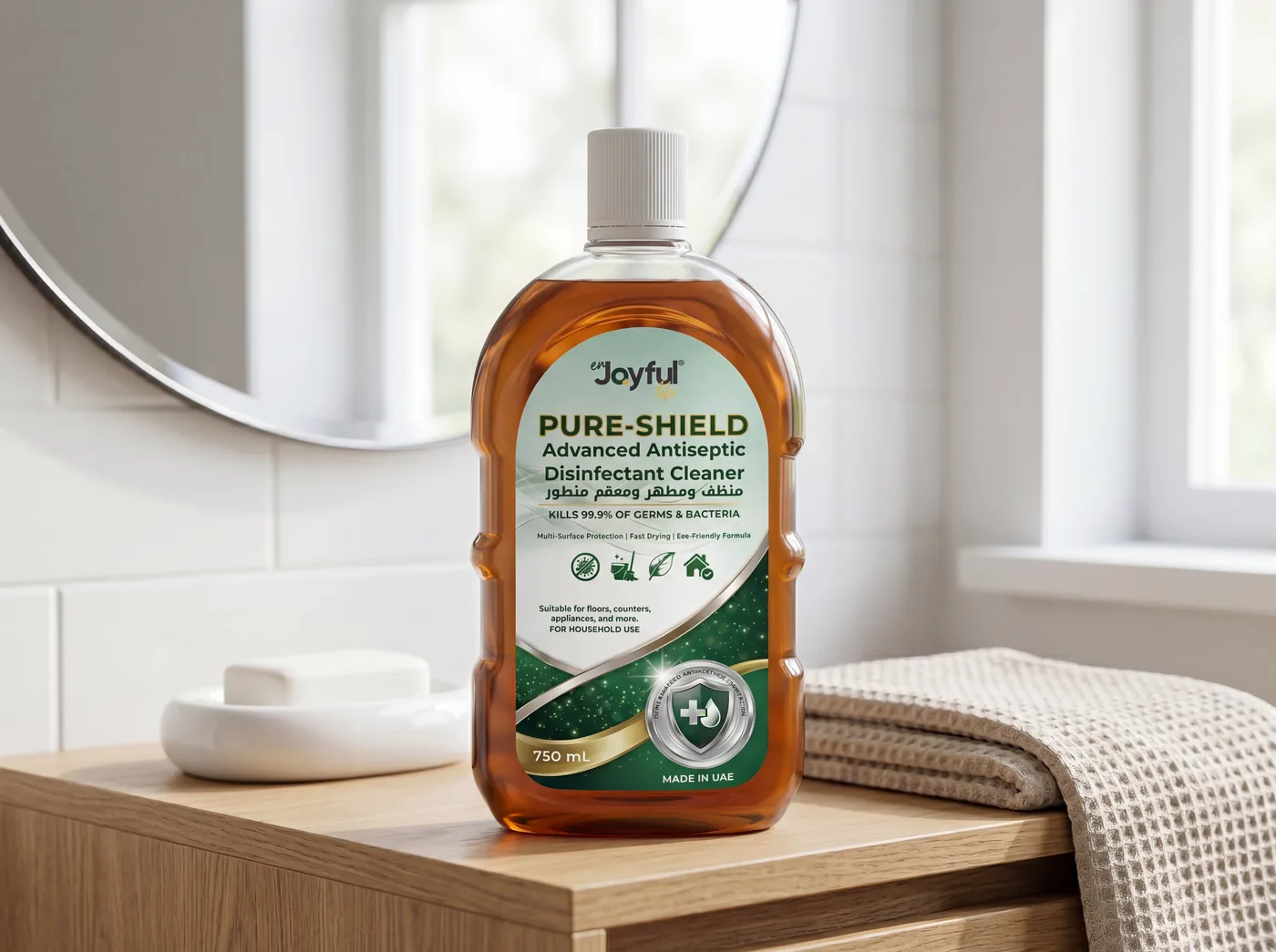 Pure-Shield Disinfectant Cleaner
